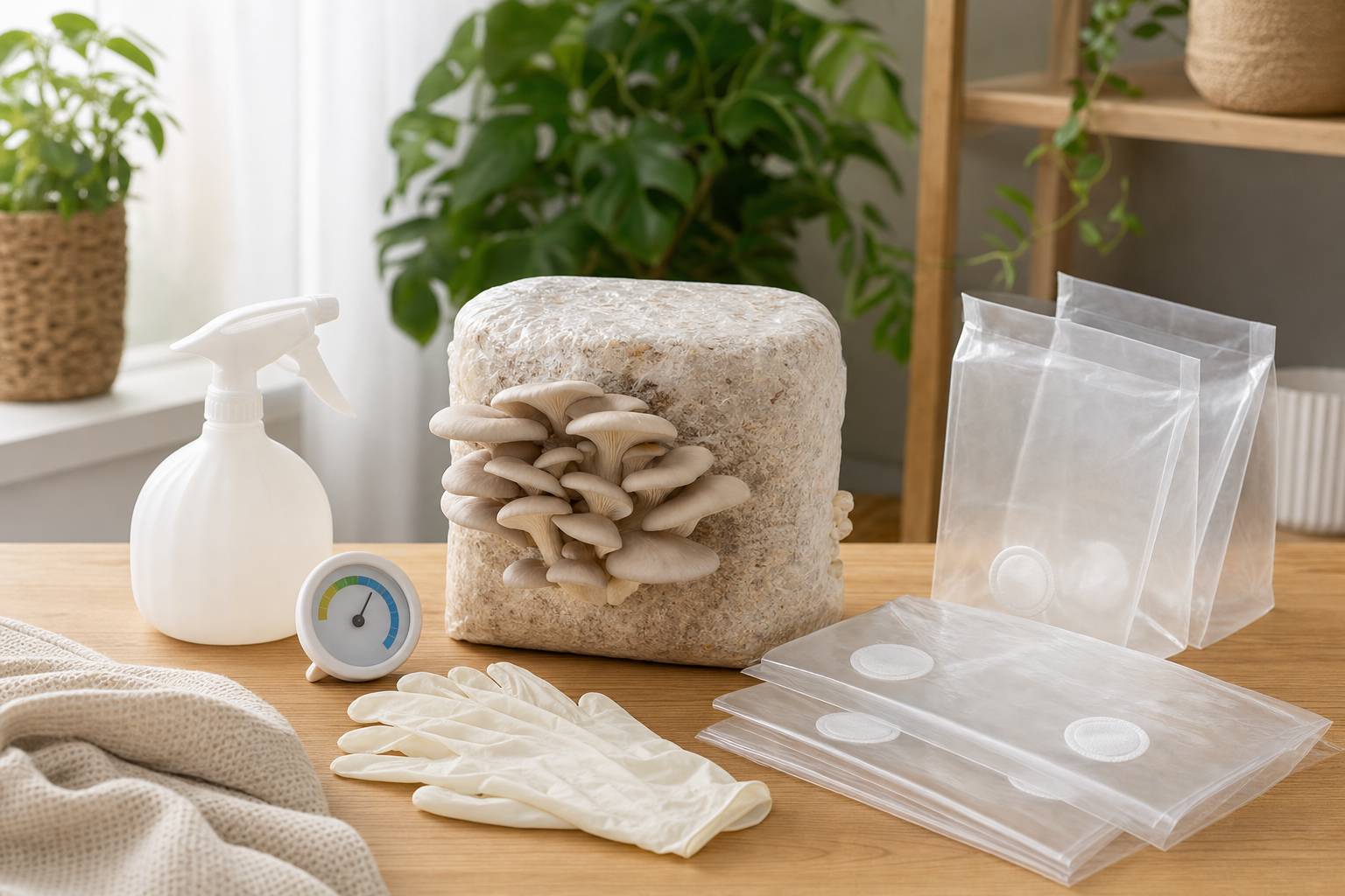Cultivo micológico doméstico: productos básicos para principiantes