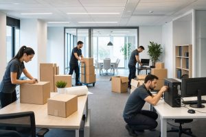 Cómo conseguir una mudanza de oficina fluida sin interrumpir el trabajo